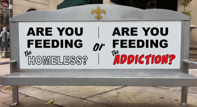 Are You Feeding The Homeless? Or, Are You Feeding The Addiction?